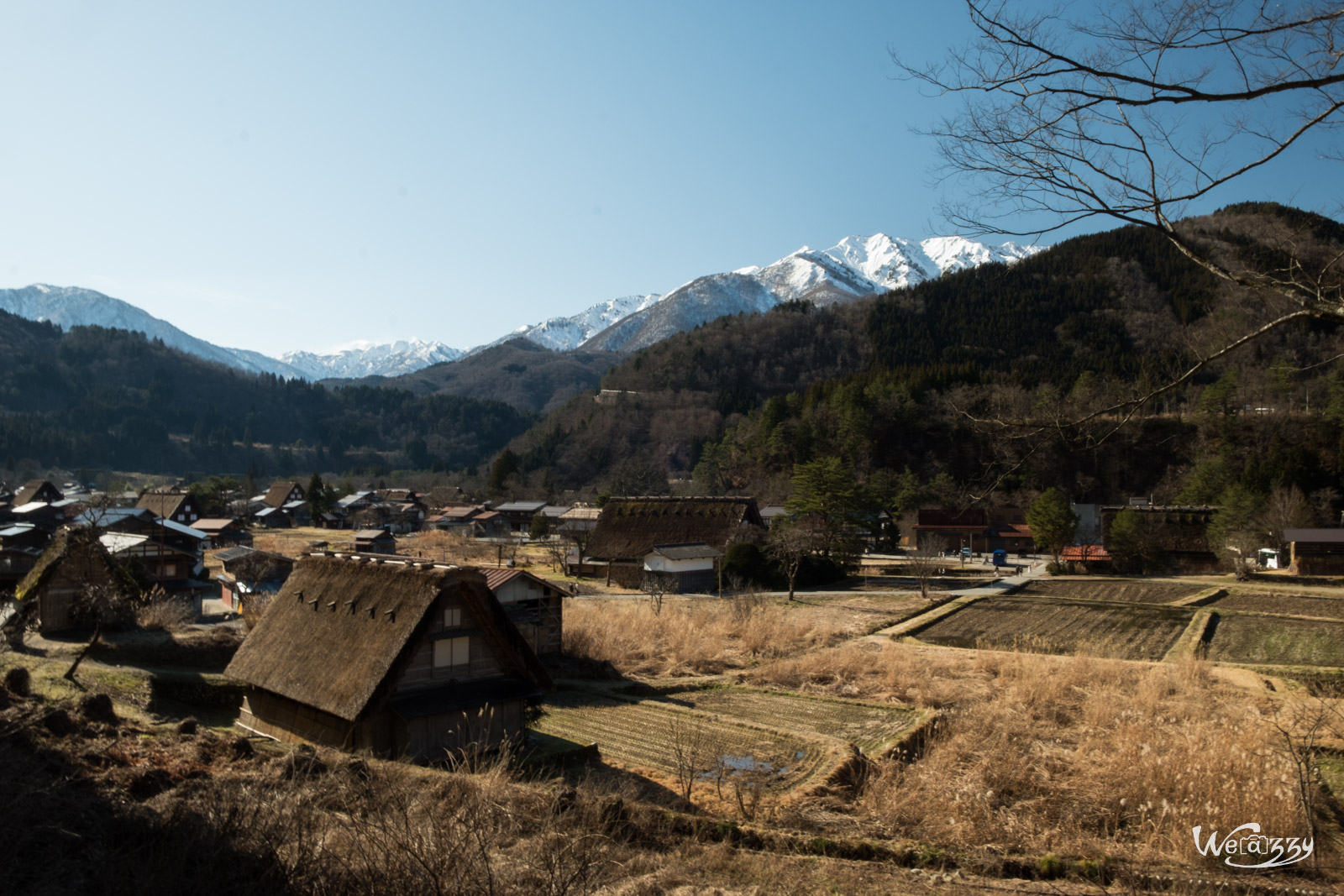 Japon, Shirakawa, Voyage, campagne